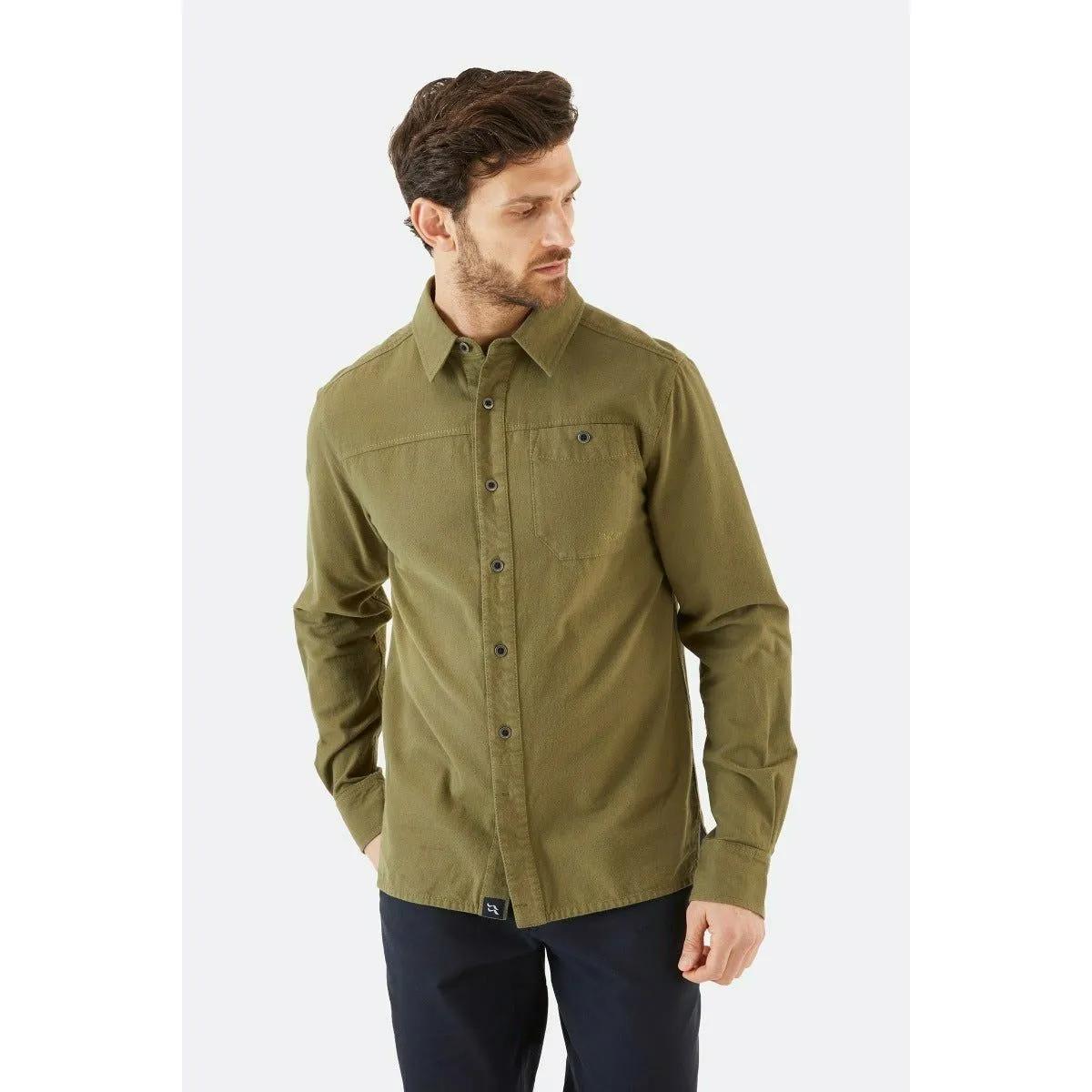 Mens Rab Boundary Brushed Cotton Shirt