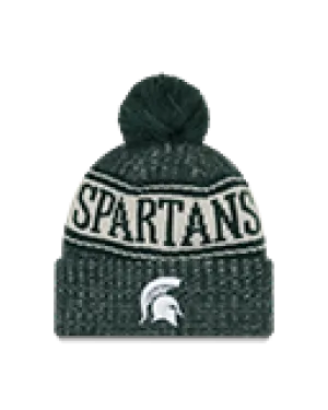 Michigan State Spartans Adult New Era Sport Knit Winter Hat