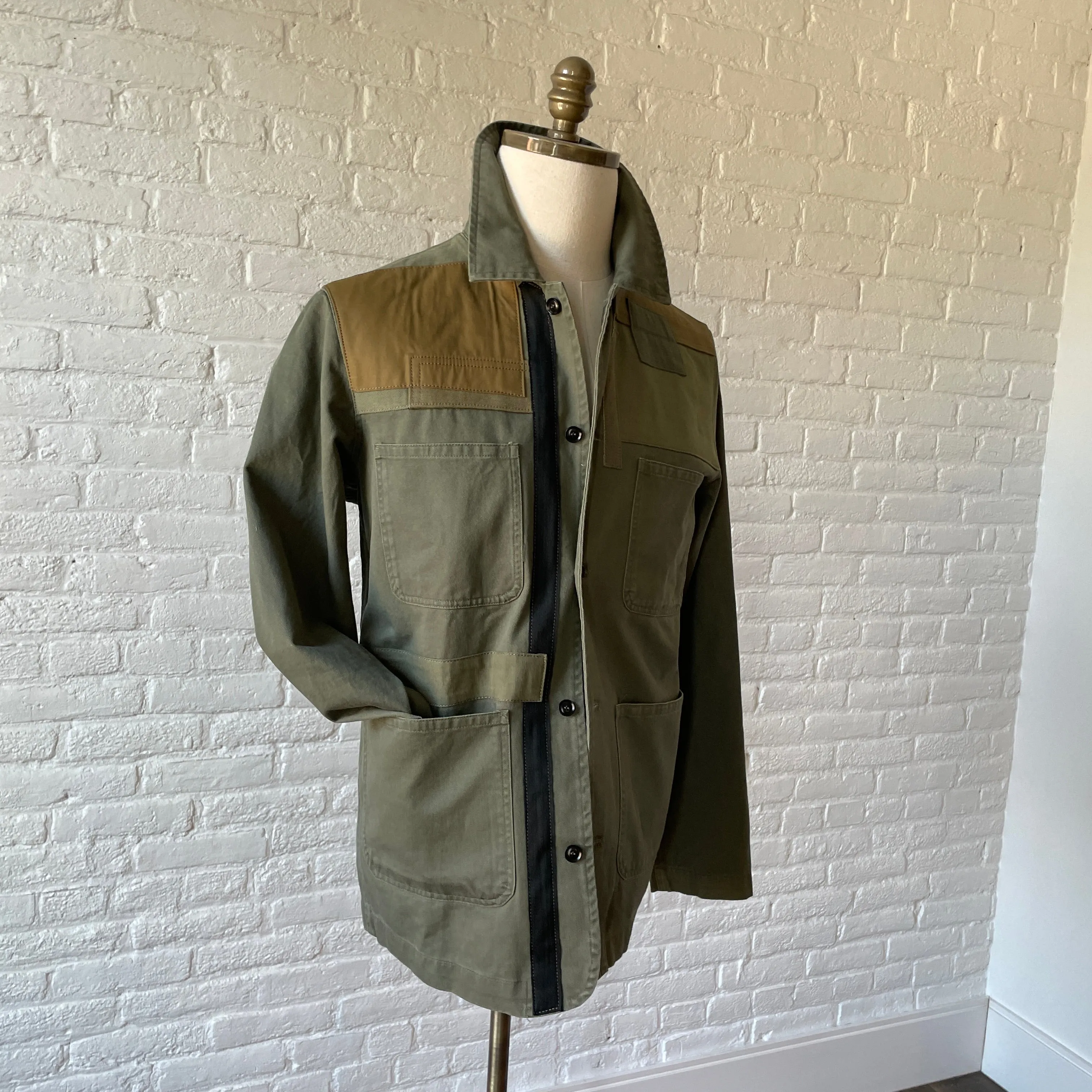 Military Field Coat - Olive