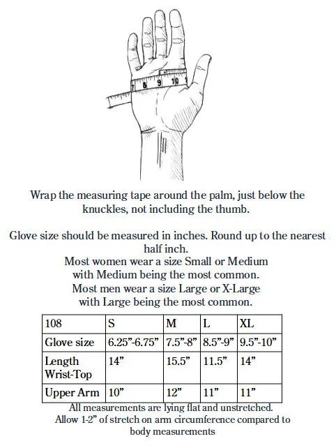 Moulded Latex Elbow Length Gloves