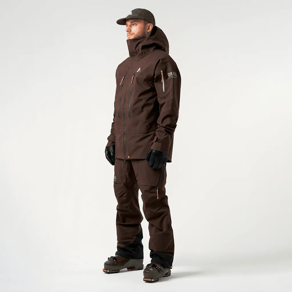 MTN-X Spurr 3L jacket - Dark soil