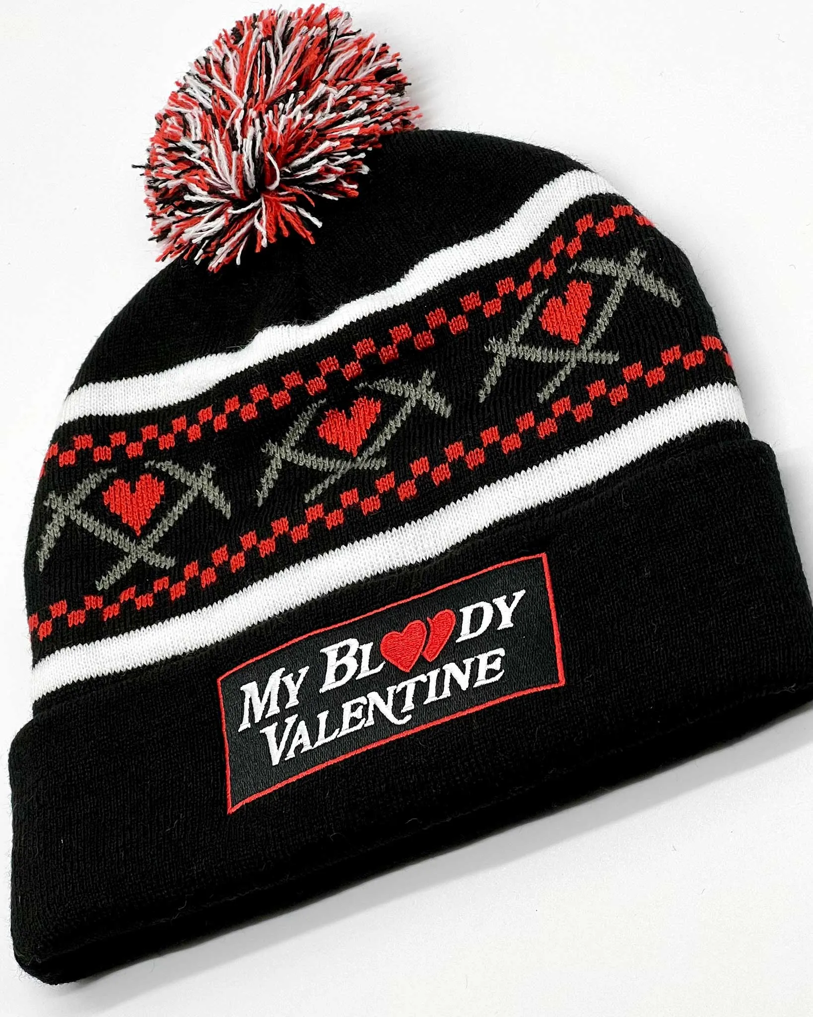 My Bloody Valentine Winter Pom Beanie