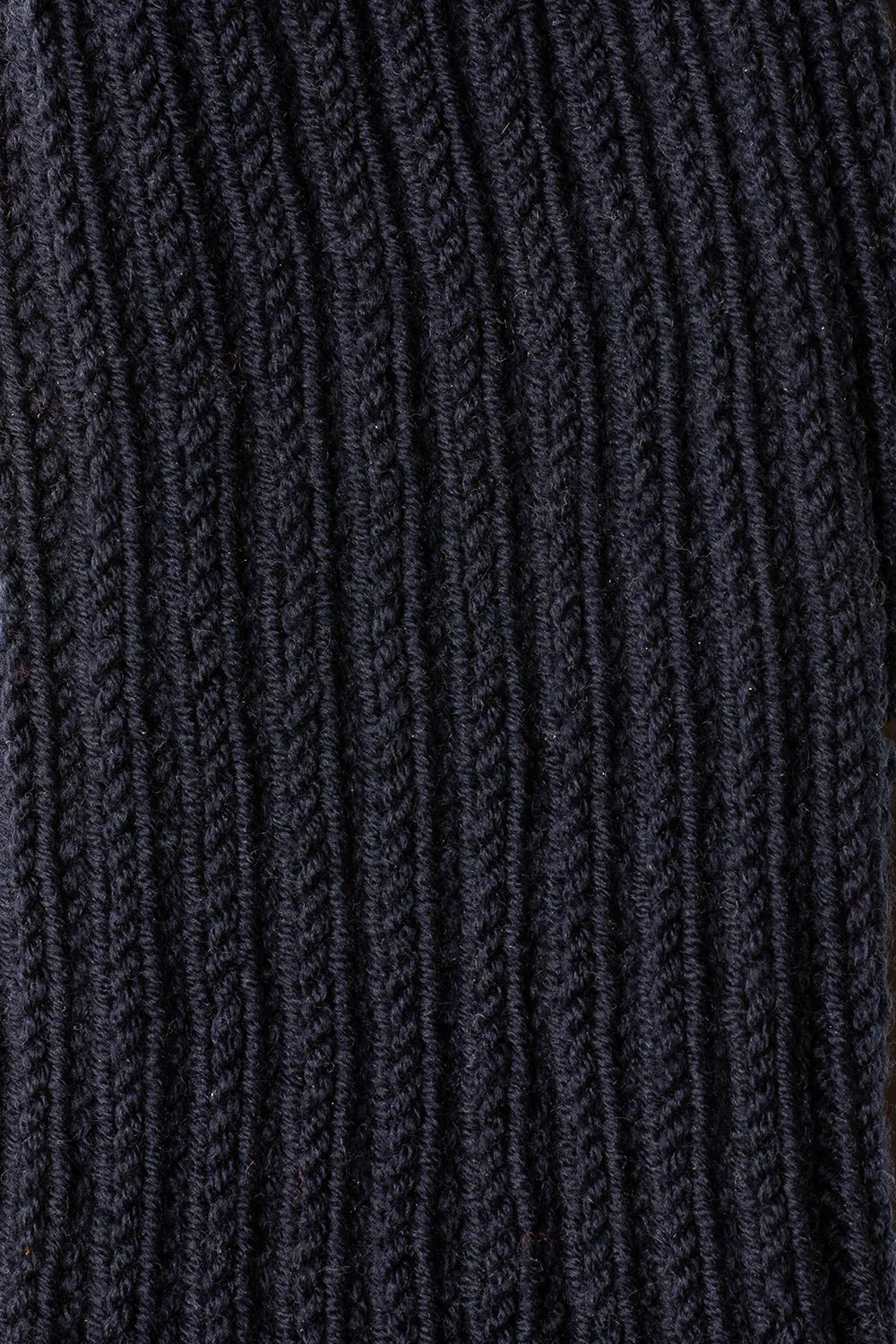Navy Knit
