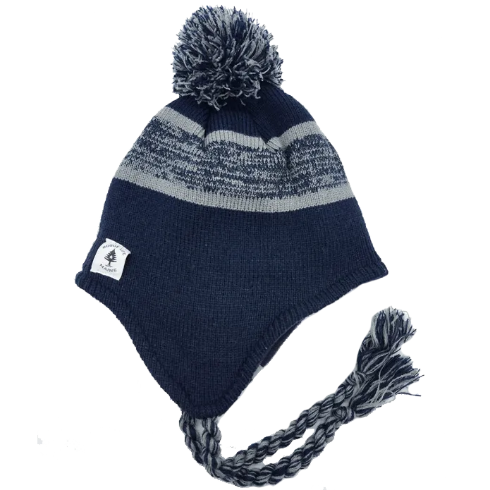 Nordic Knit Pom Hat