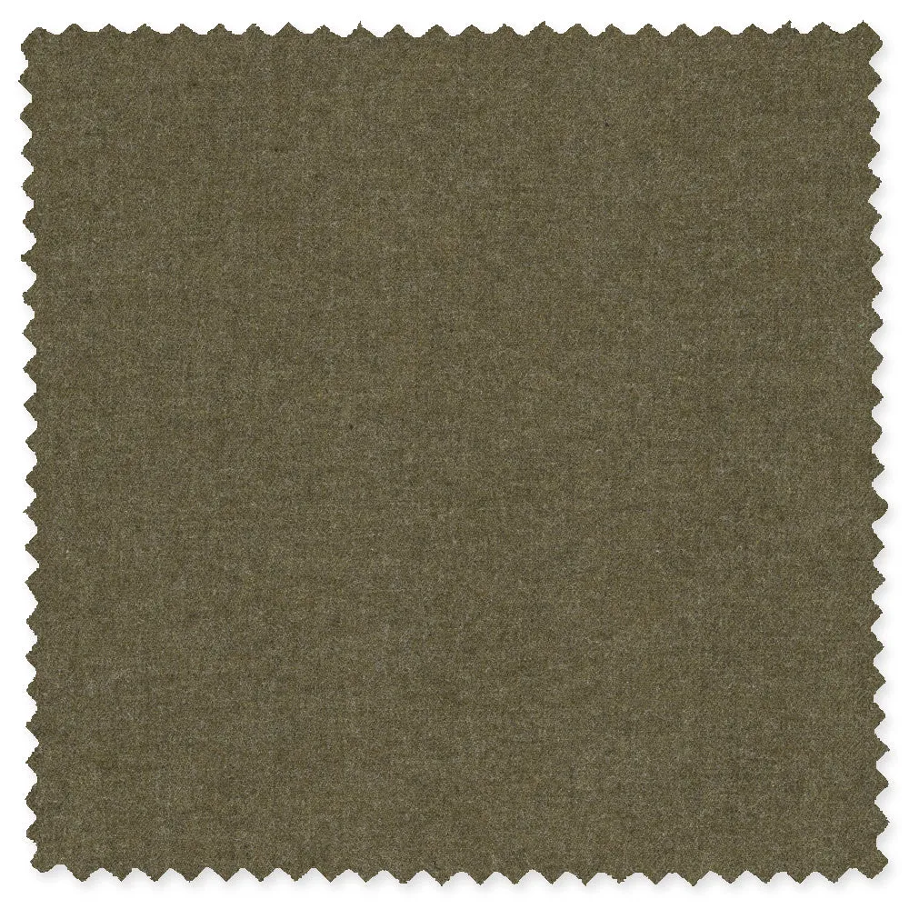 Olive Brushed Twill