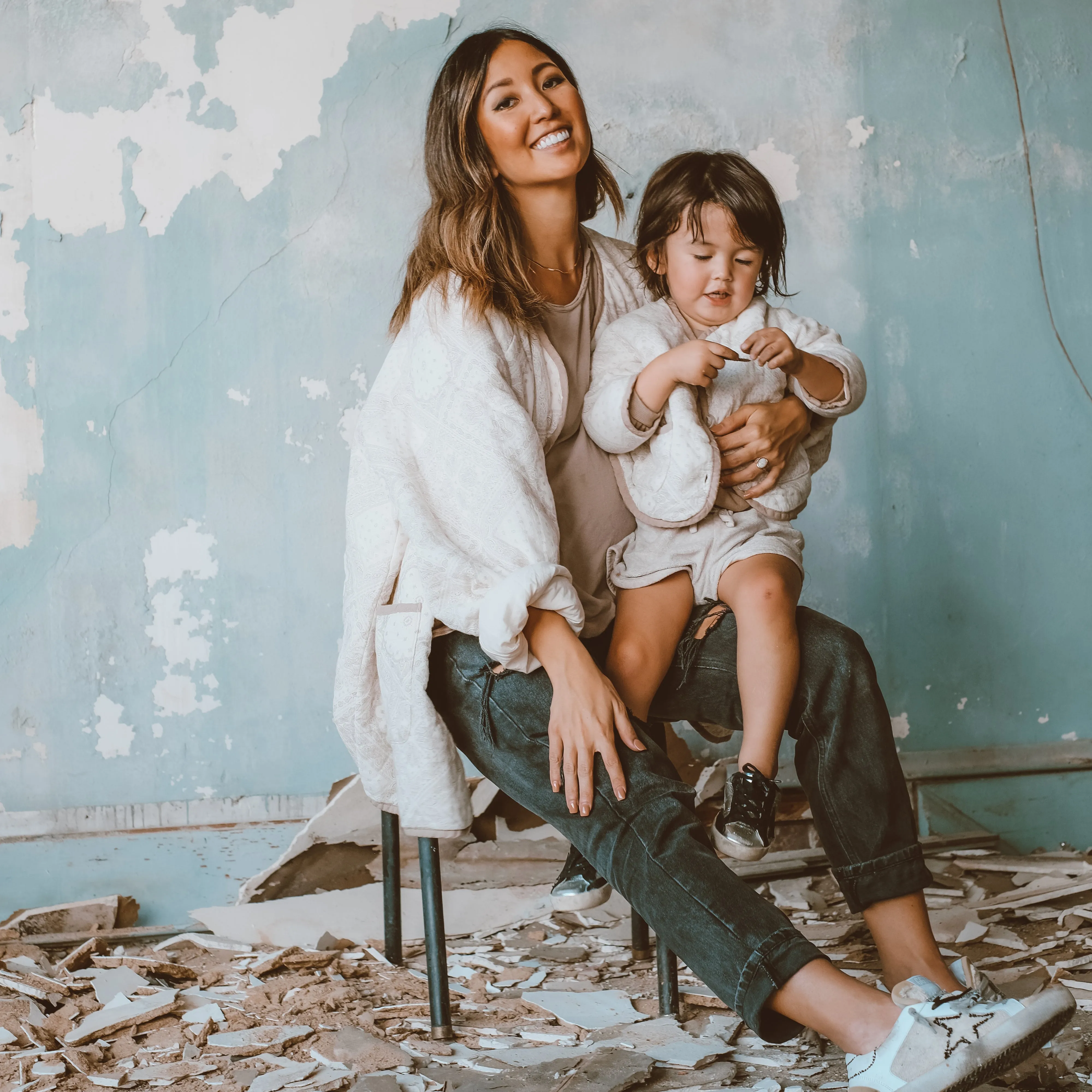 Olivia Matching Mama & Mini Quilted Jacket