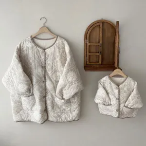 Olivia Matching Mama & Mini Quilted Jacket