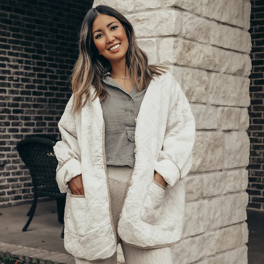 Olivia Matching Mama & Mini Quilted Jacket