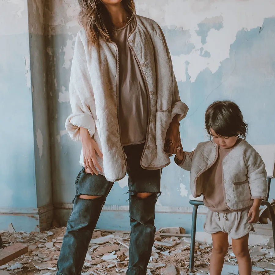 Olivia Matching Mama & Mini Quilted Jacket