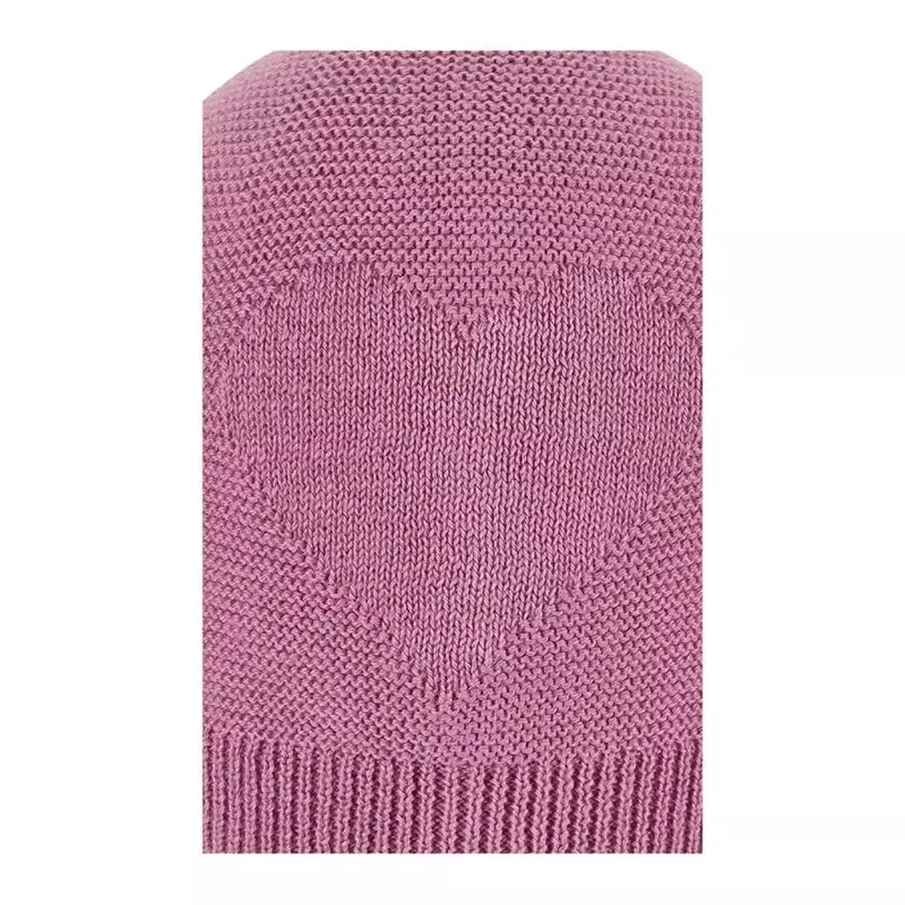 Organic Knit Baby Hat - Rose