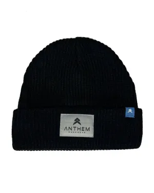 Patch Beanie - Black