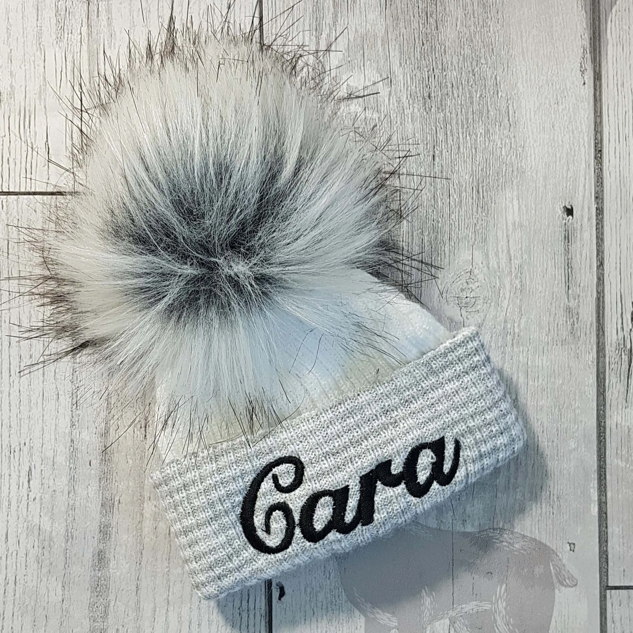 Personalised First Size Baby Pom Hat Unisex- Newborn