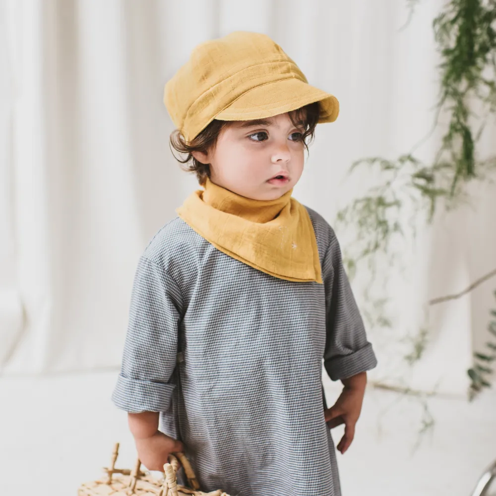 Pigment Bib Stonewash
