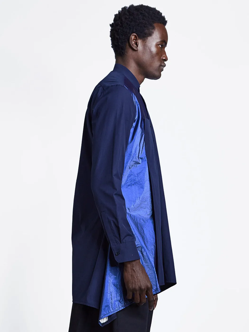 Pleat Pocket Shirt Long