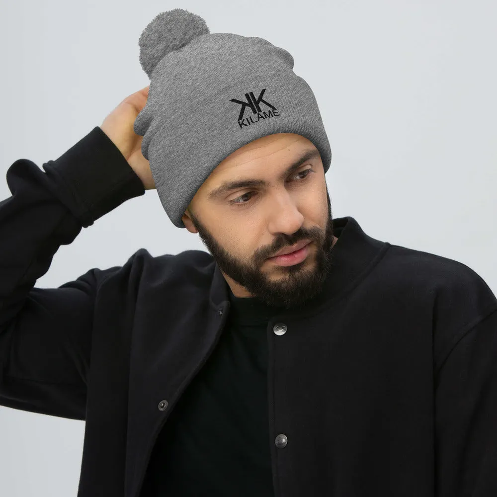 Pom-Pom Beanie 'Kilame Logo'