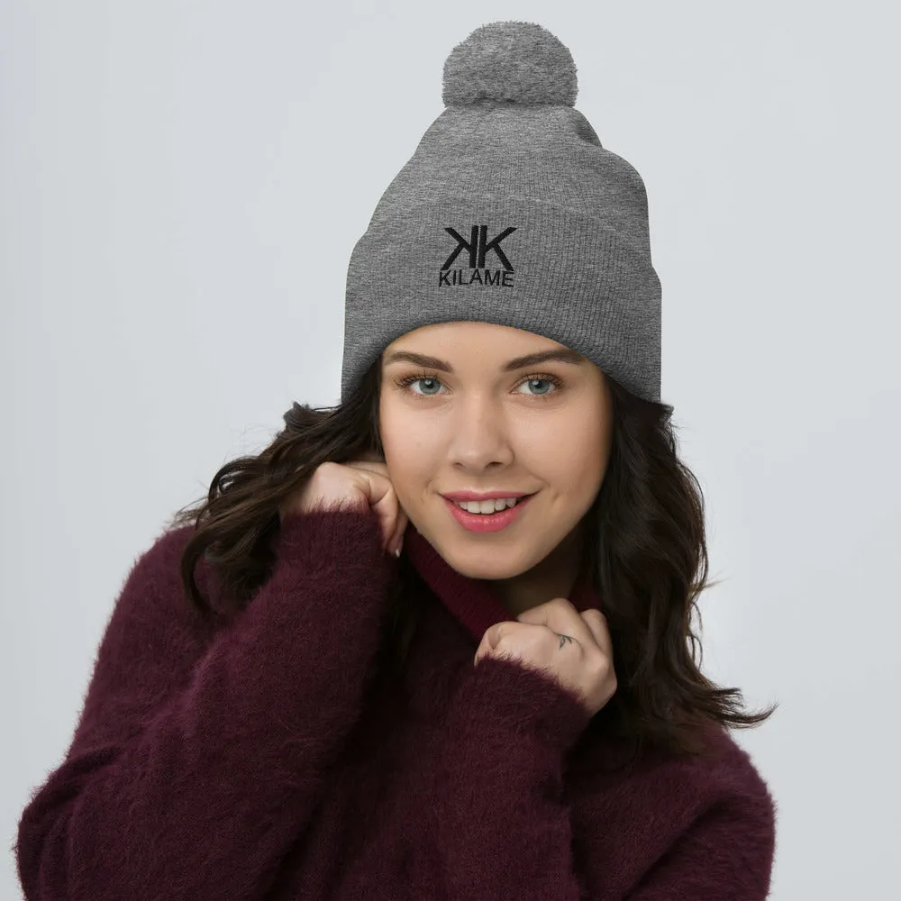 Pom-Pom Beanie 'Kilame Logo'