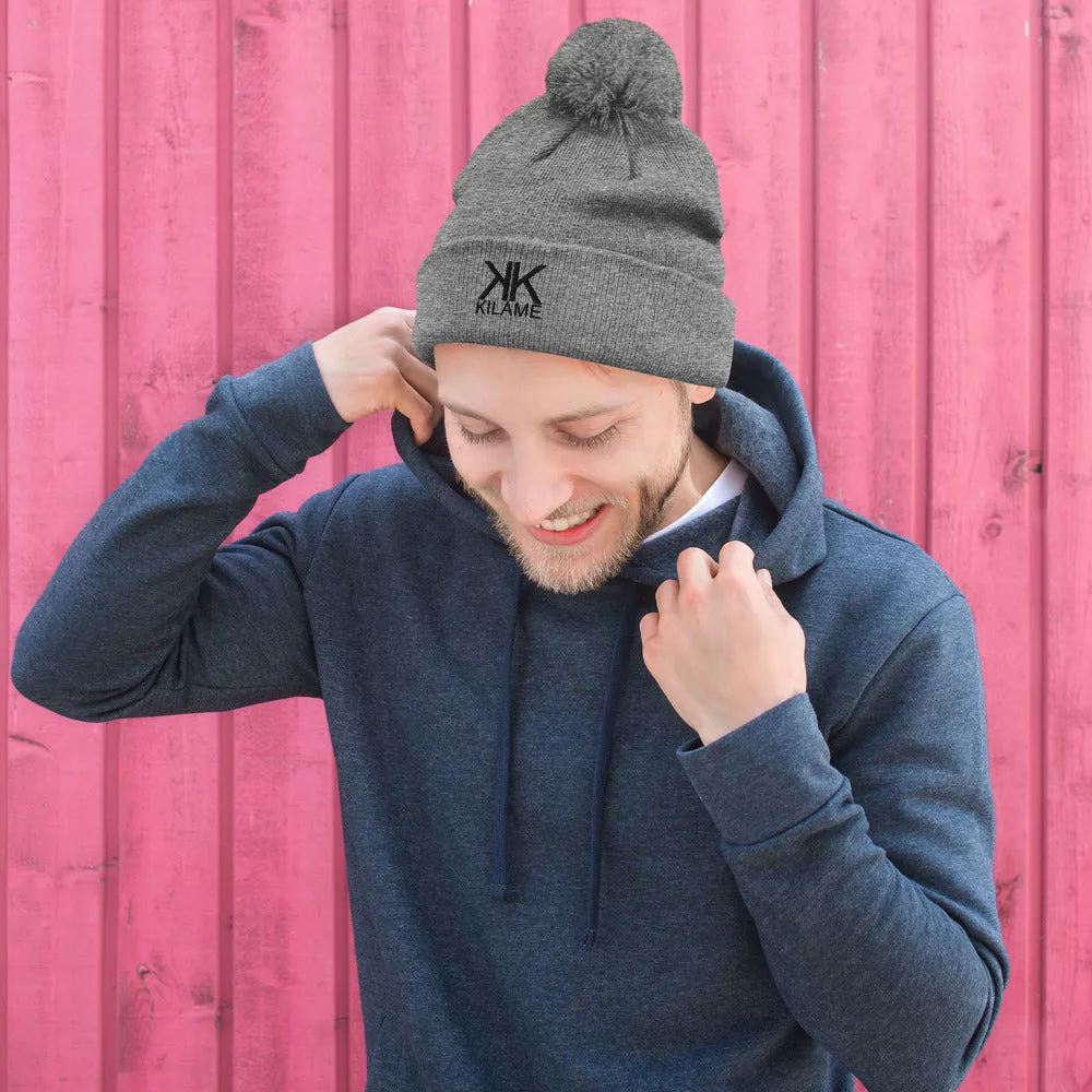 Pom-Pom Beanie 'Kilame Logo'