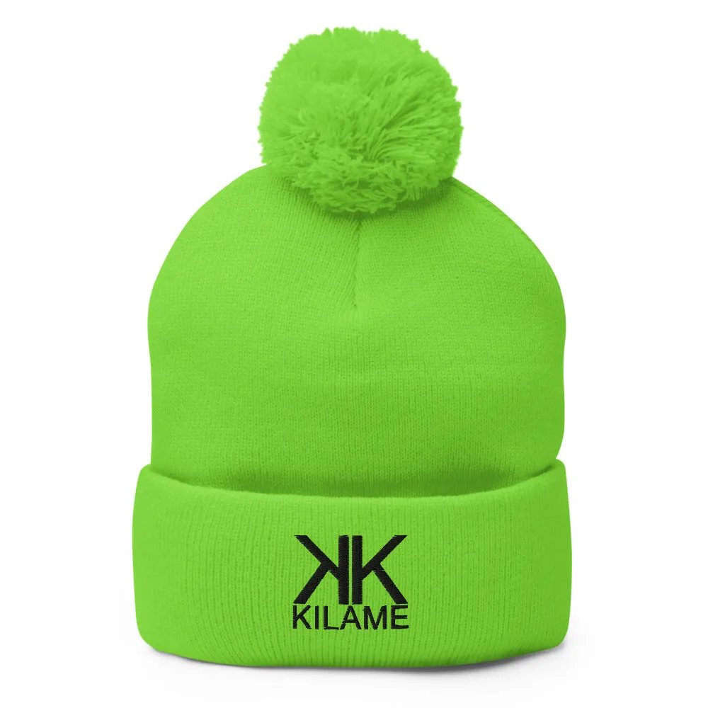 Pom-Pom Beanie 'Kilame Logo'