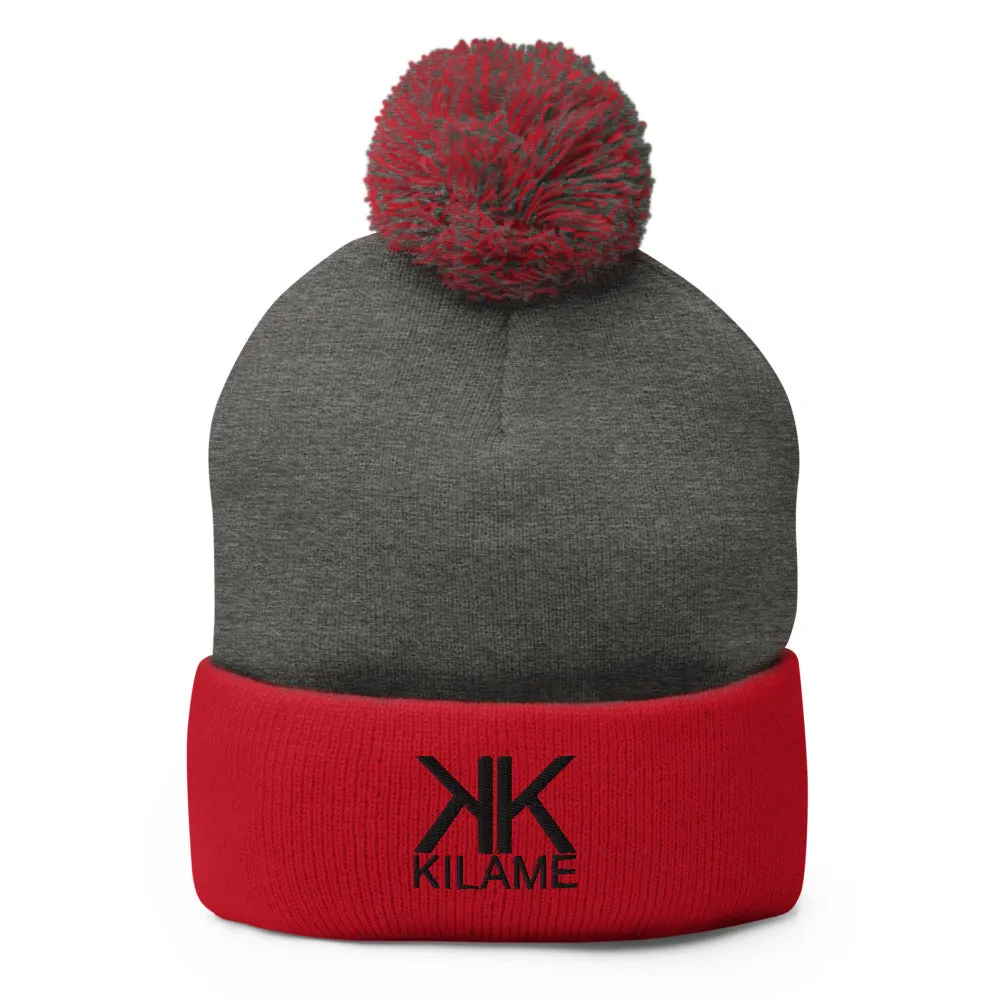 Pom-Pom Beanie 'Kilame Logo'