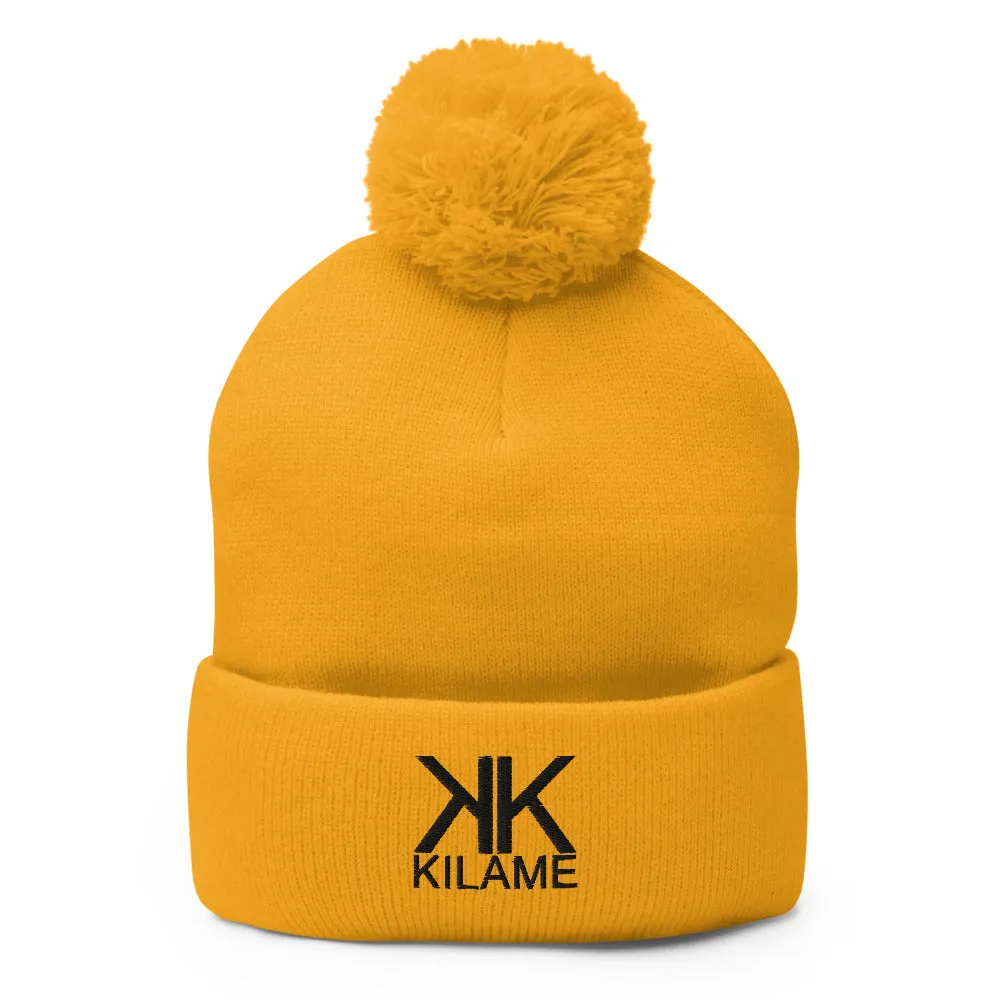 Pom-Pom Beanie 'Kilame Logo'