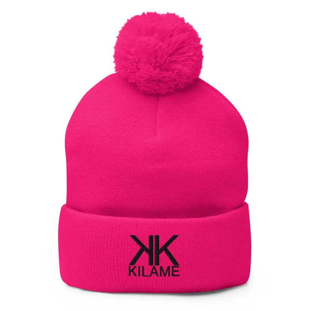 Pom-Pom Beanie 'Kilame Logo'