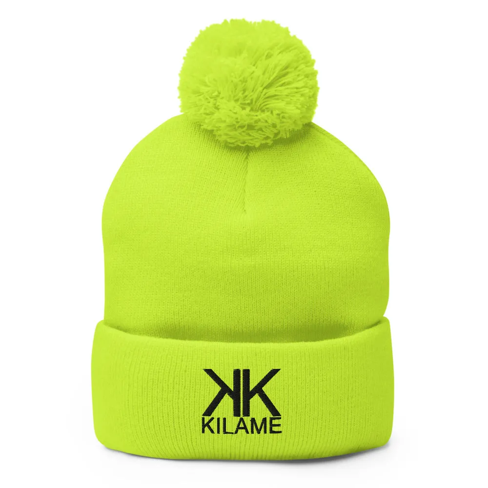 Pom-Pom Beanie 'Kilame Logo'