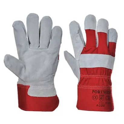 Portwest Premium Chrome Rigger Glove (pack of 12) - A220