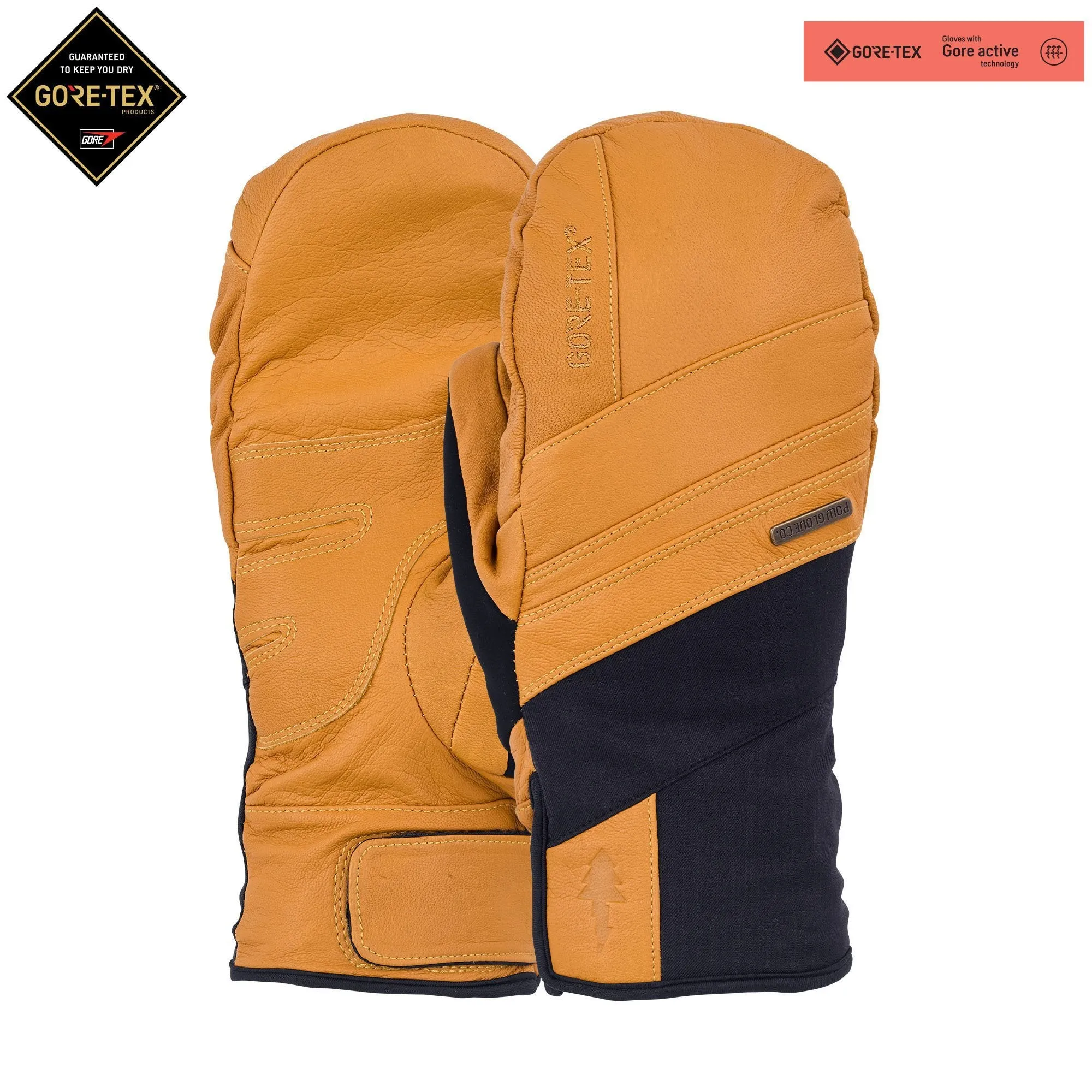 POW Royal Gore-Tex Mitt Buckhorn Brown