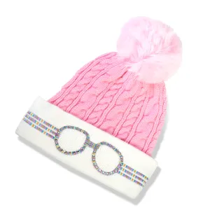 Powder Pink Knit Hat