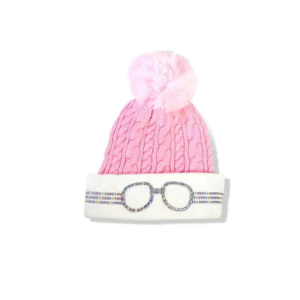 Powder Pink Knit Hat