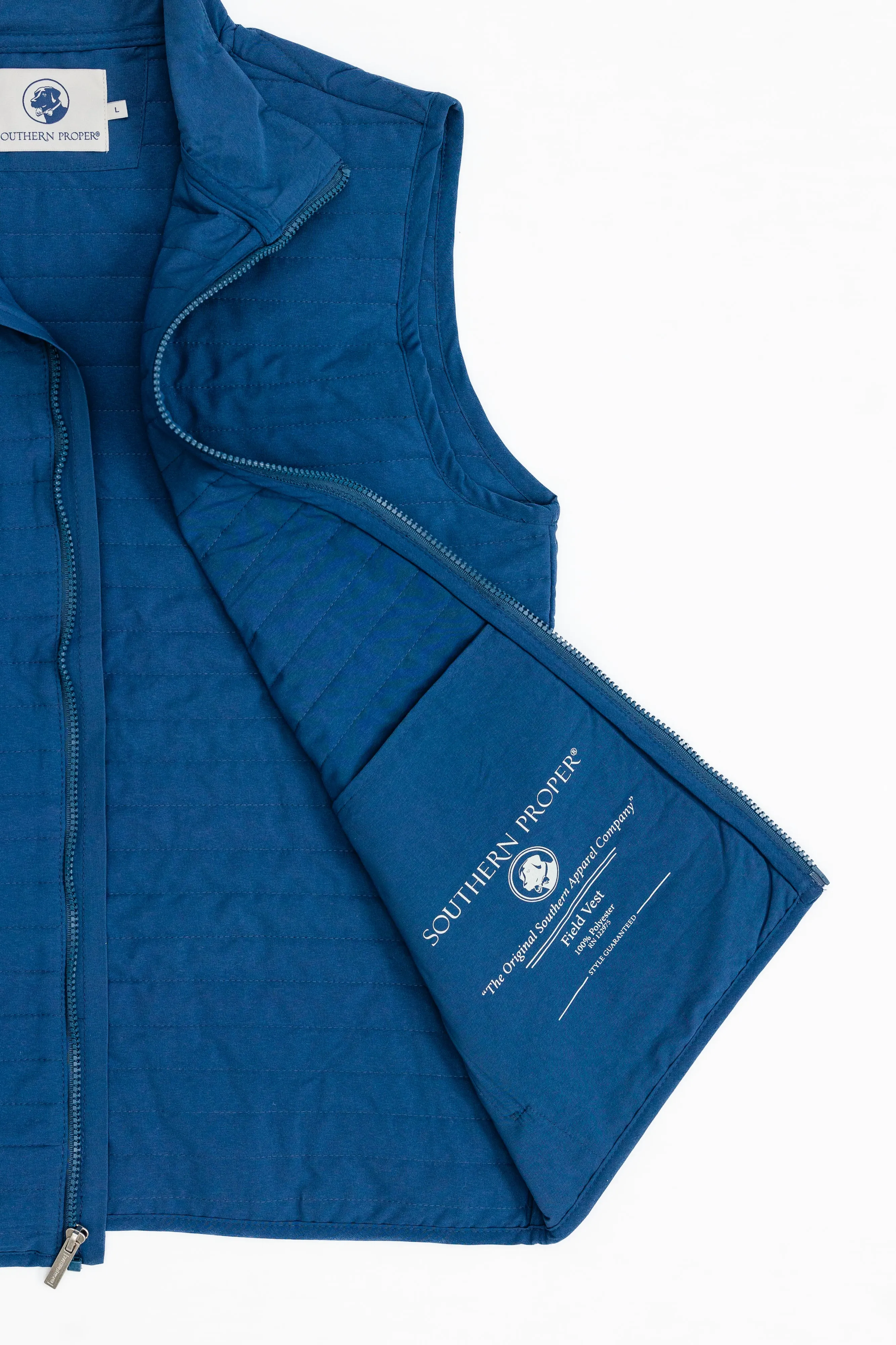 Quilted Field Vest