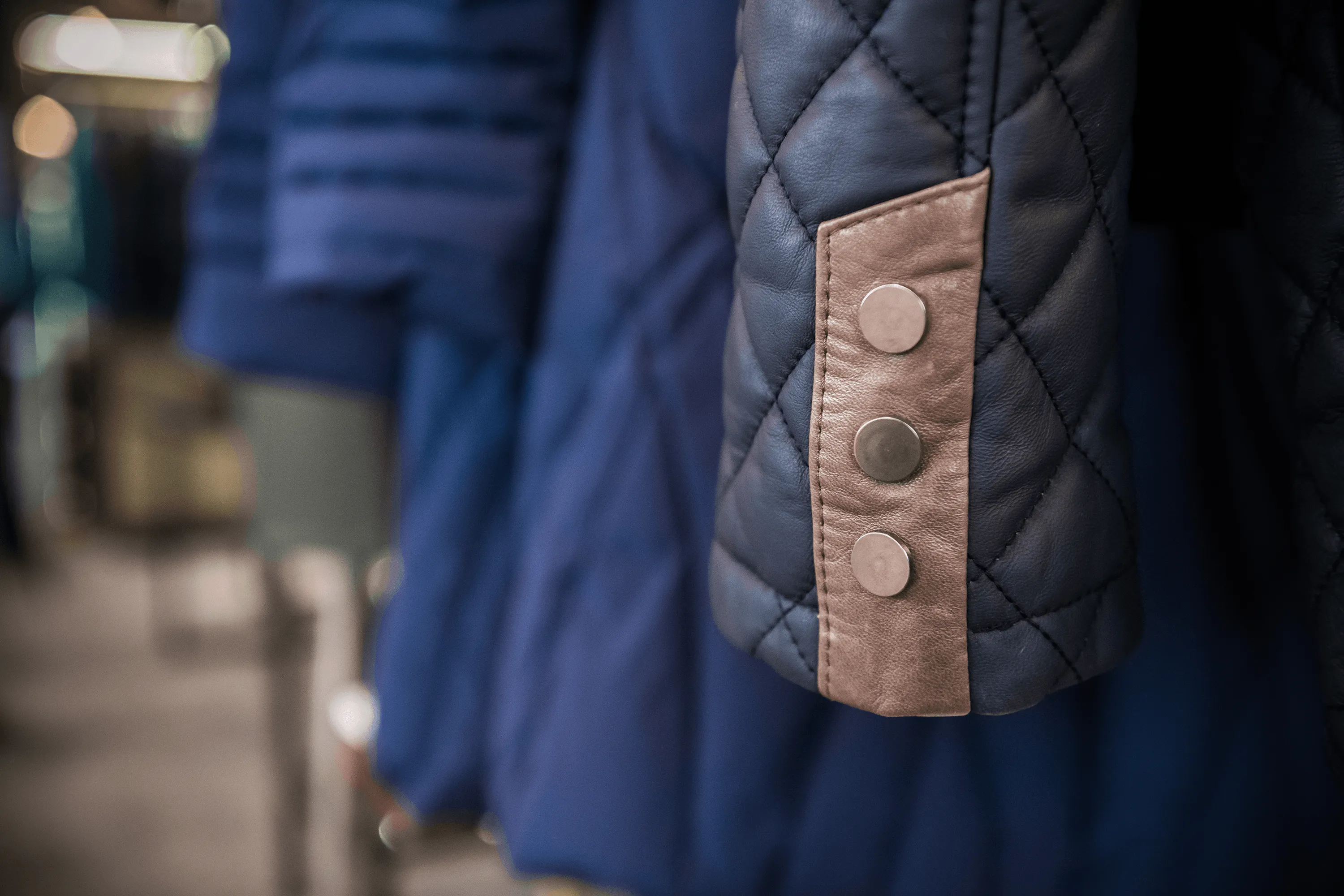 Quilted Leather Jacket