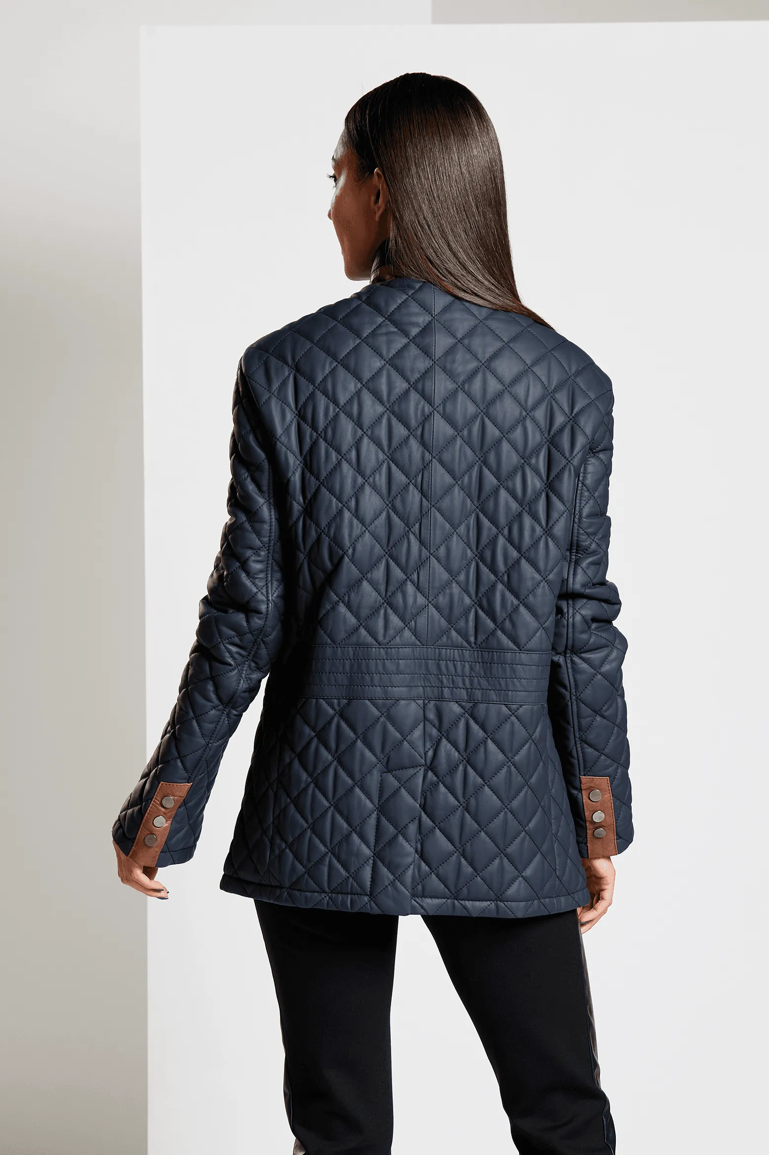 Quilted Leather Jacket