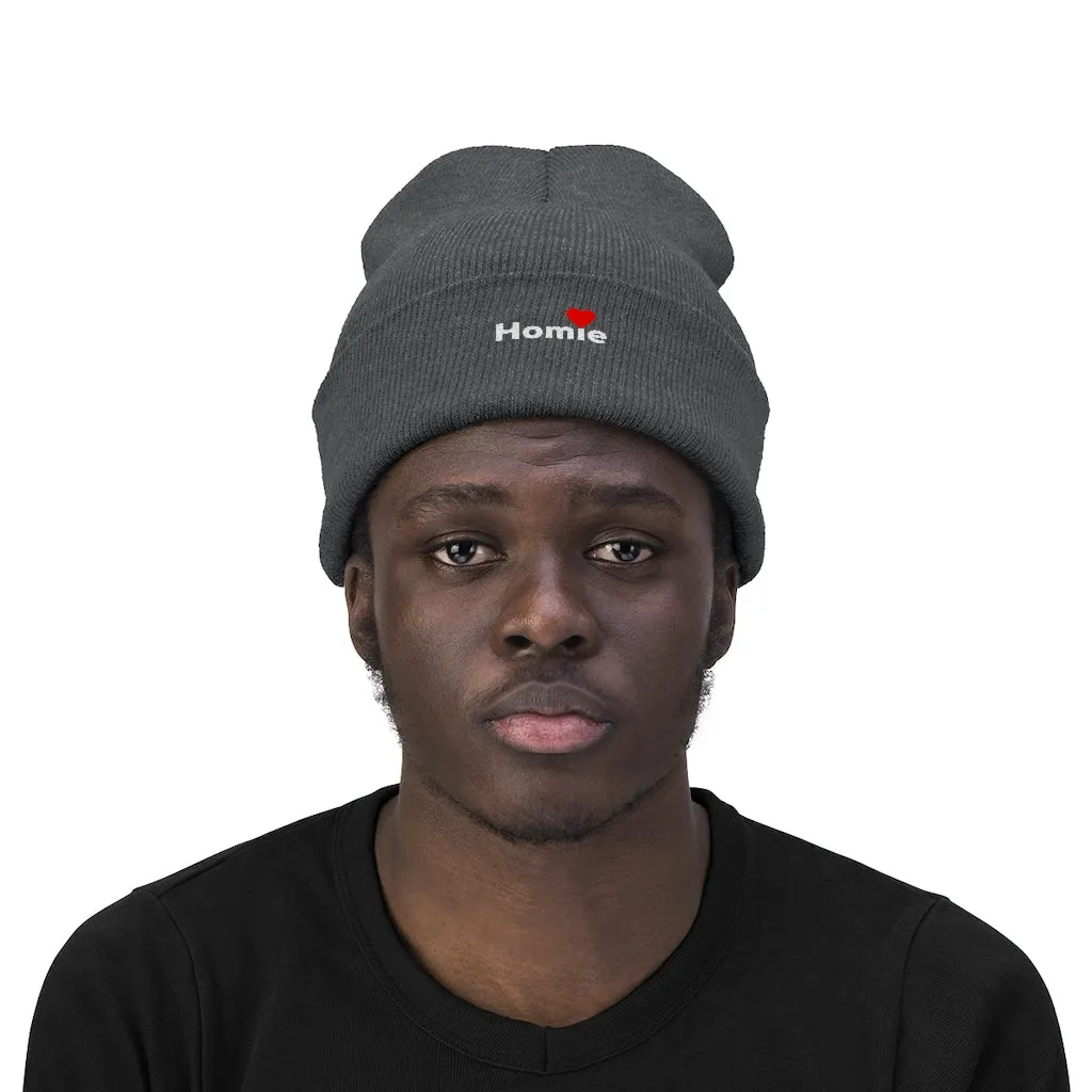 "Homie" Adult Knit Beanie