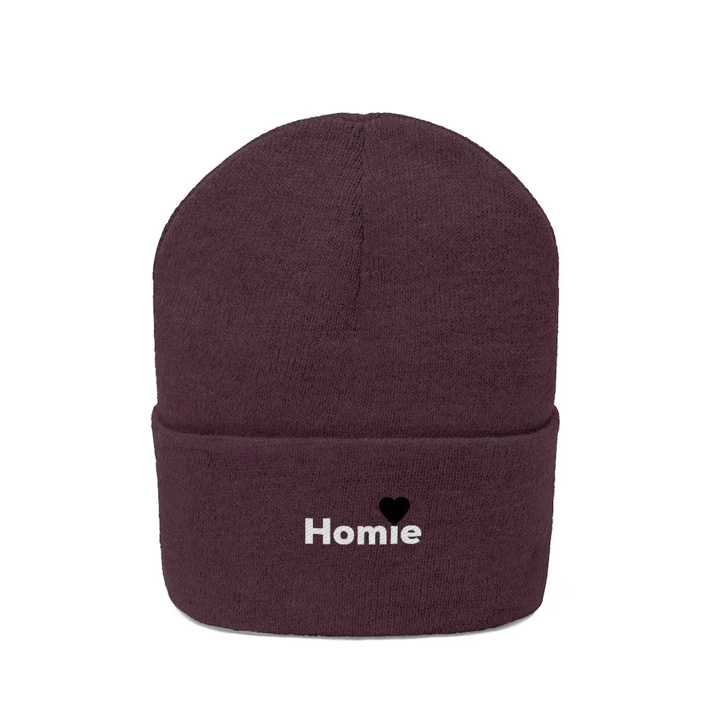 "Homie" Adult Knit Beanie