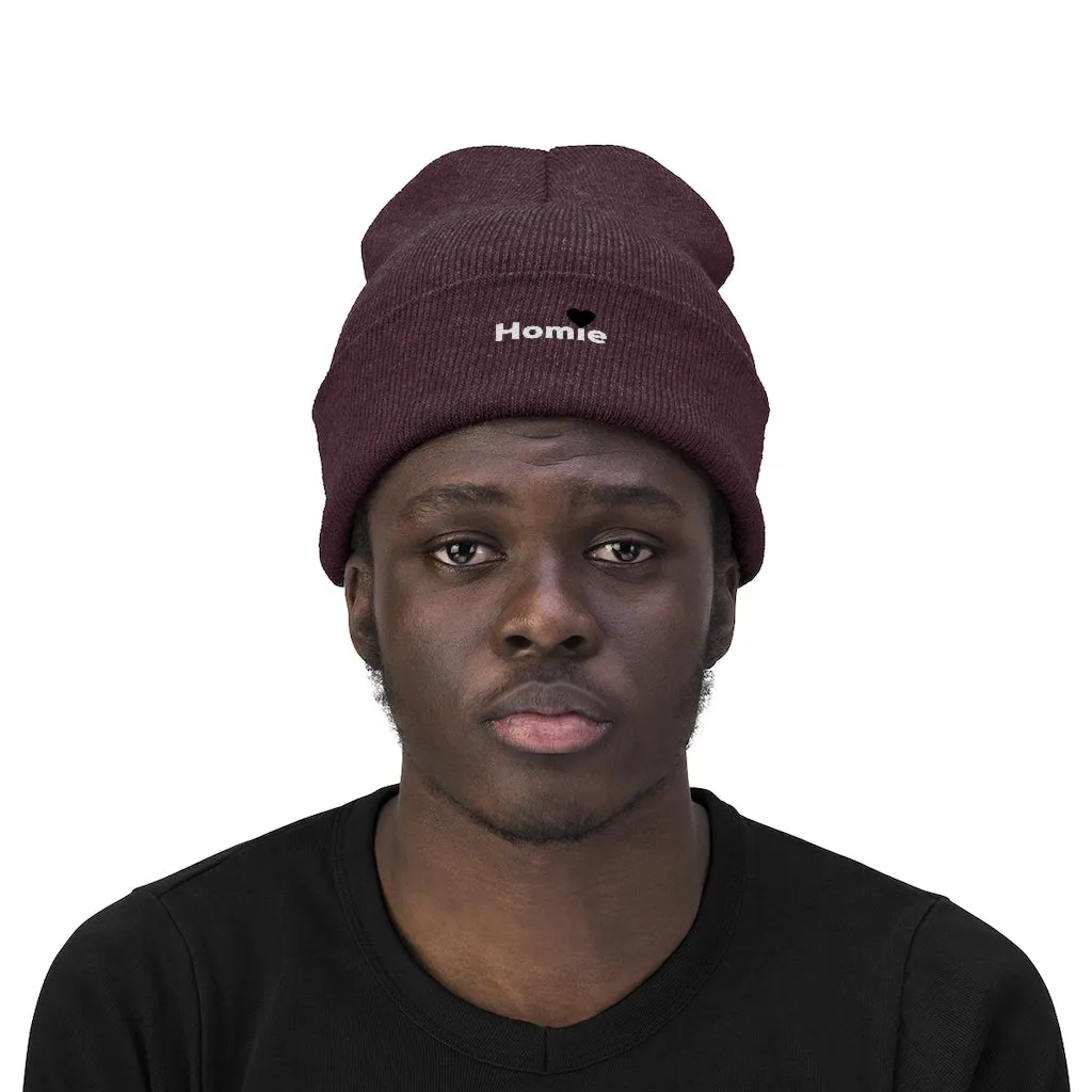 "Homie" Adult Knit Beanie