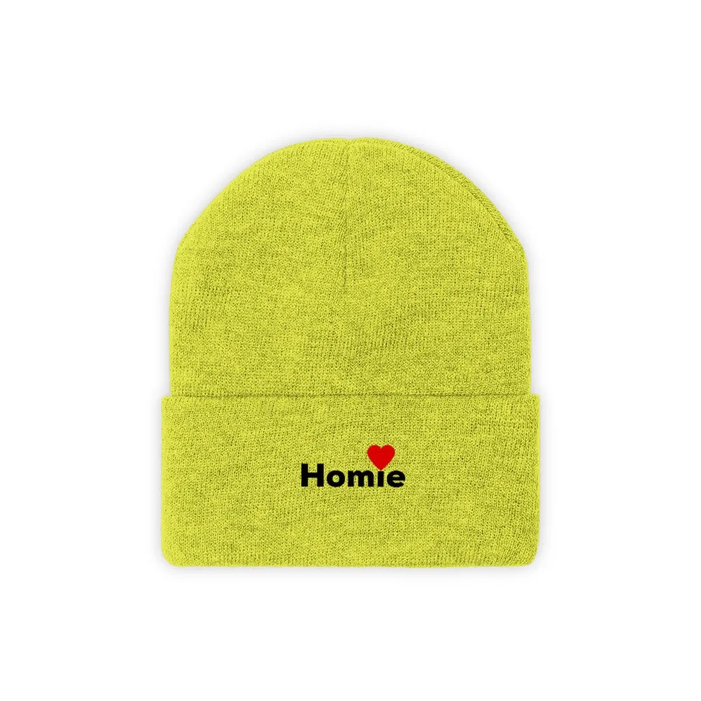 "Homie" Adult Knit Beanie