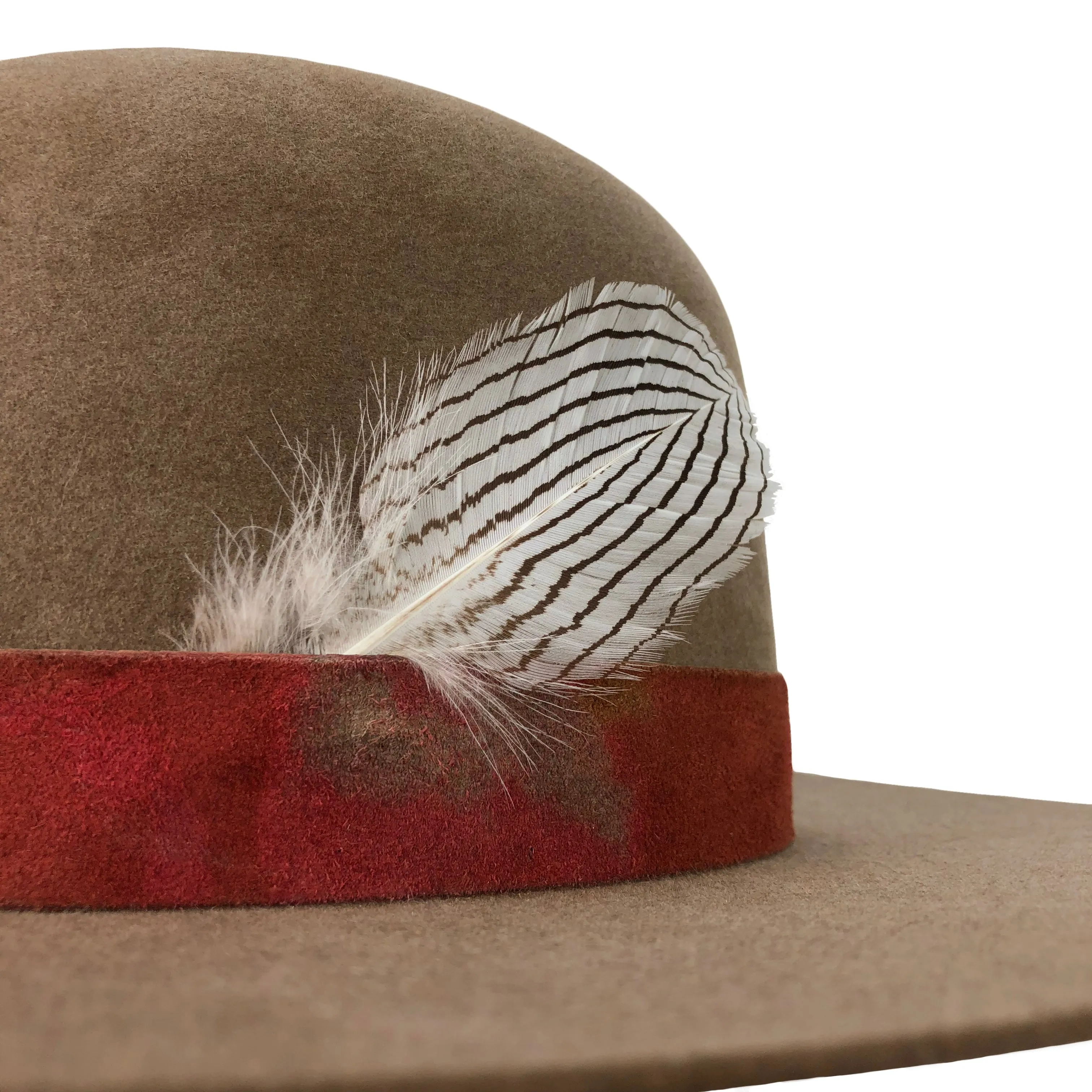 "two feathers"  7 1/4
