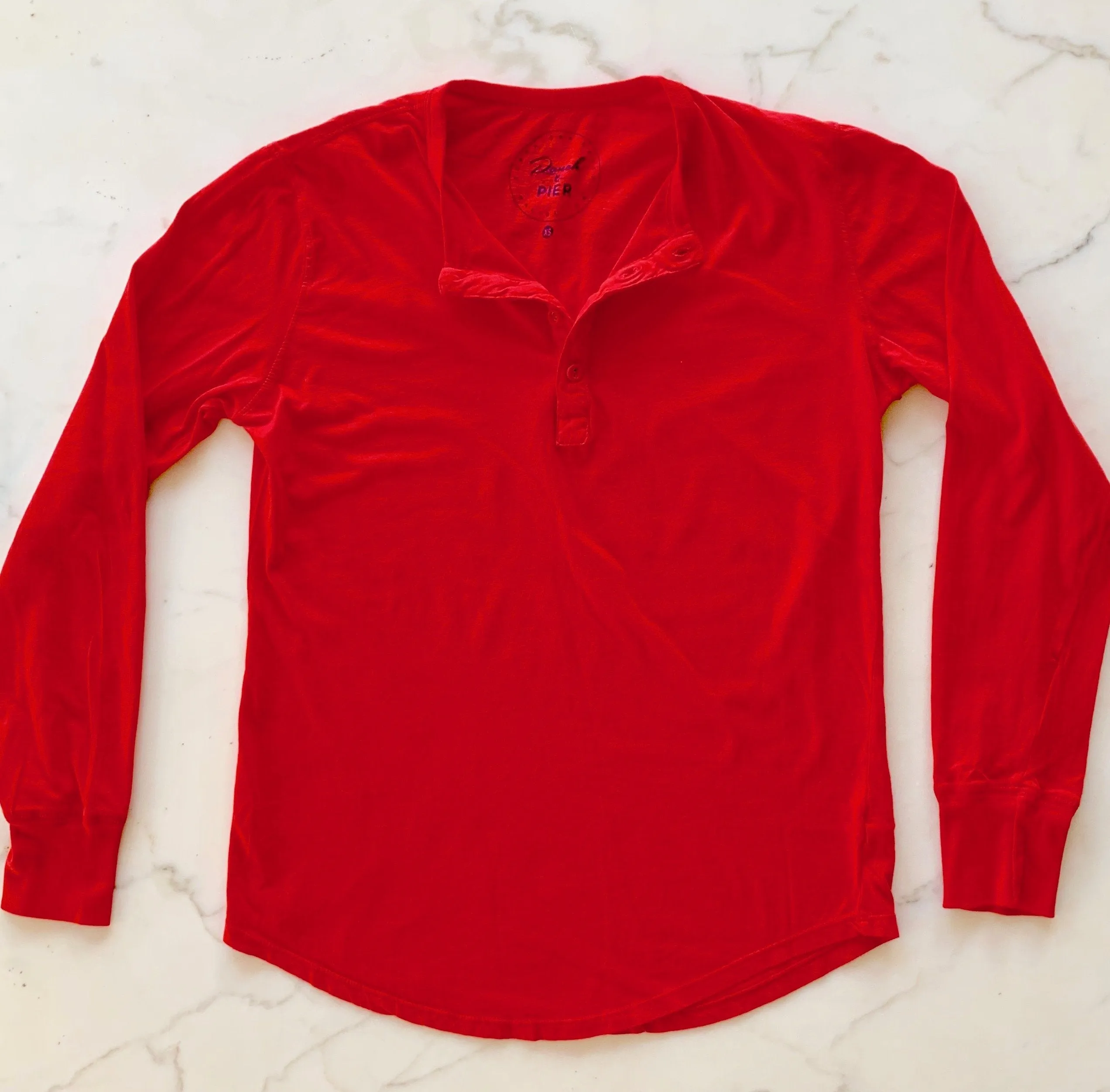 Ranch at the Pier Long-sleeve Henley