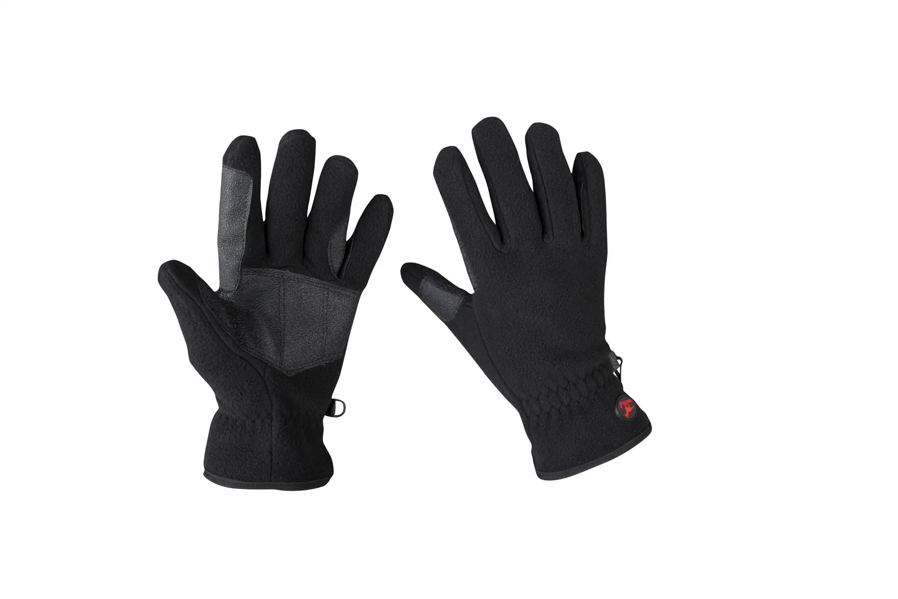 Red Horse Horse Riding Gloves Fleece