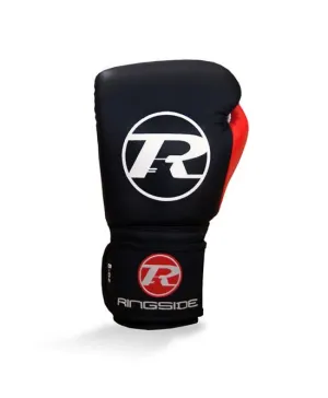 RINGSIDE JUNIOR TRAINING STRAP 8OZ-BLACK/RED/WHITE
