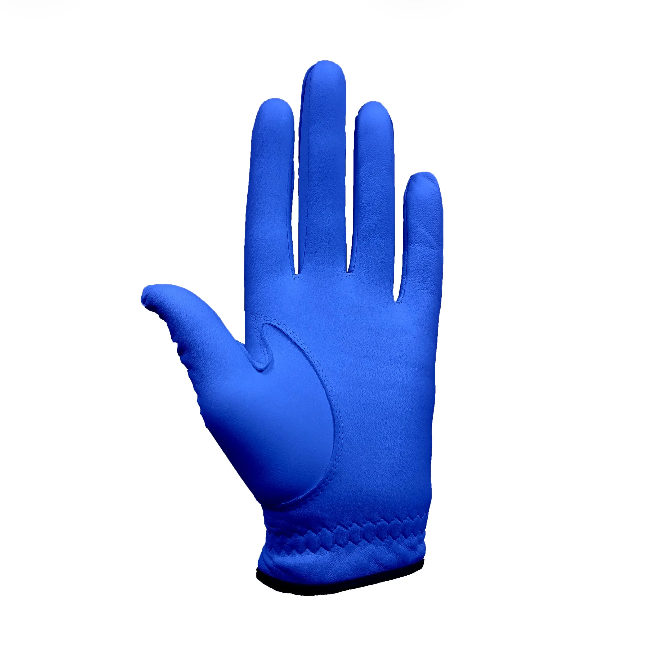 RPG 100% Cabretta Leather Color Golf Glove (Mens-Blue)