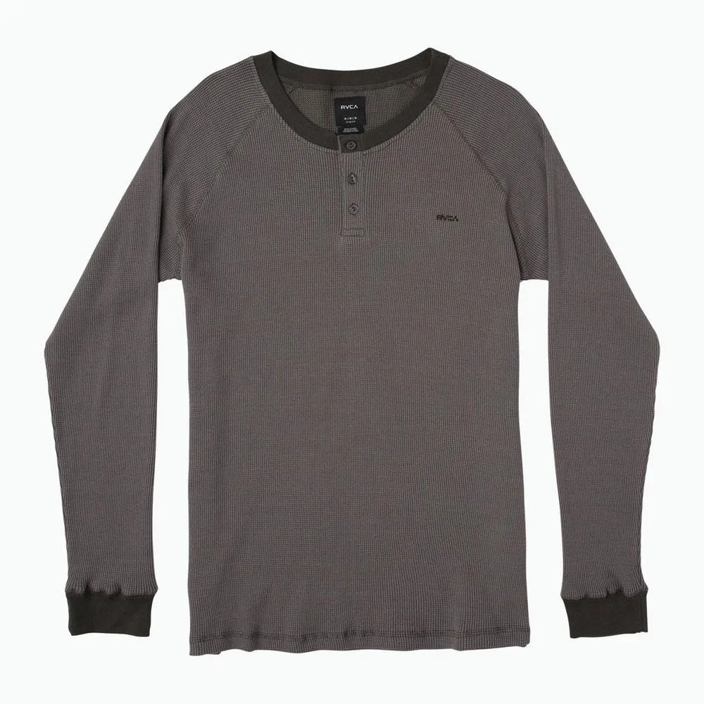 RVCA Moorside Thermal Henley Shirt