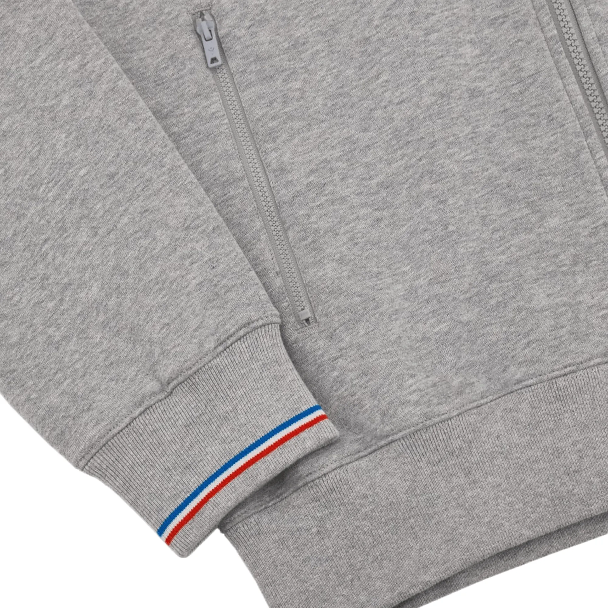 RWC23 Full Zip Brushed Fleece Cotton Hoody by Macron