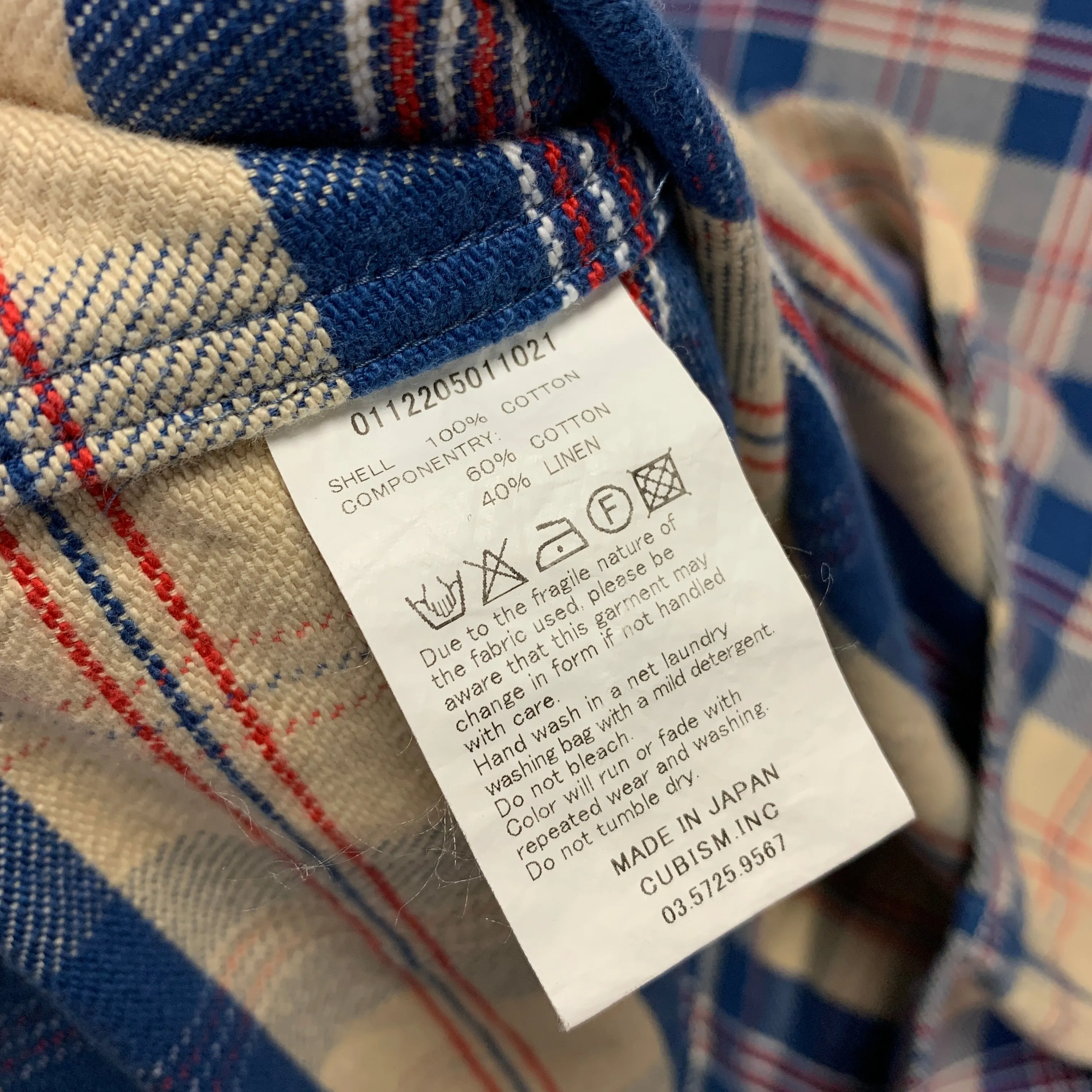 [S] Visvim 12 AW Black Elk Check Flannel LS Shirt