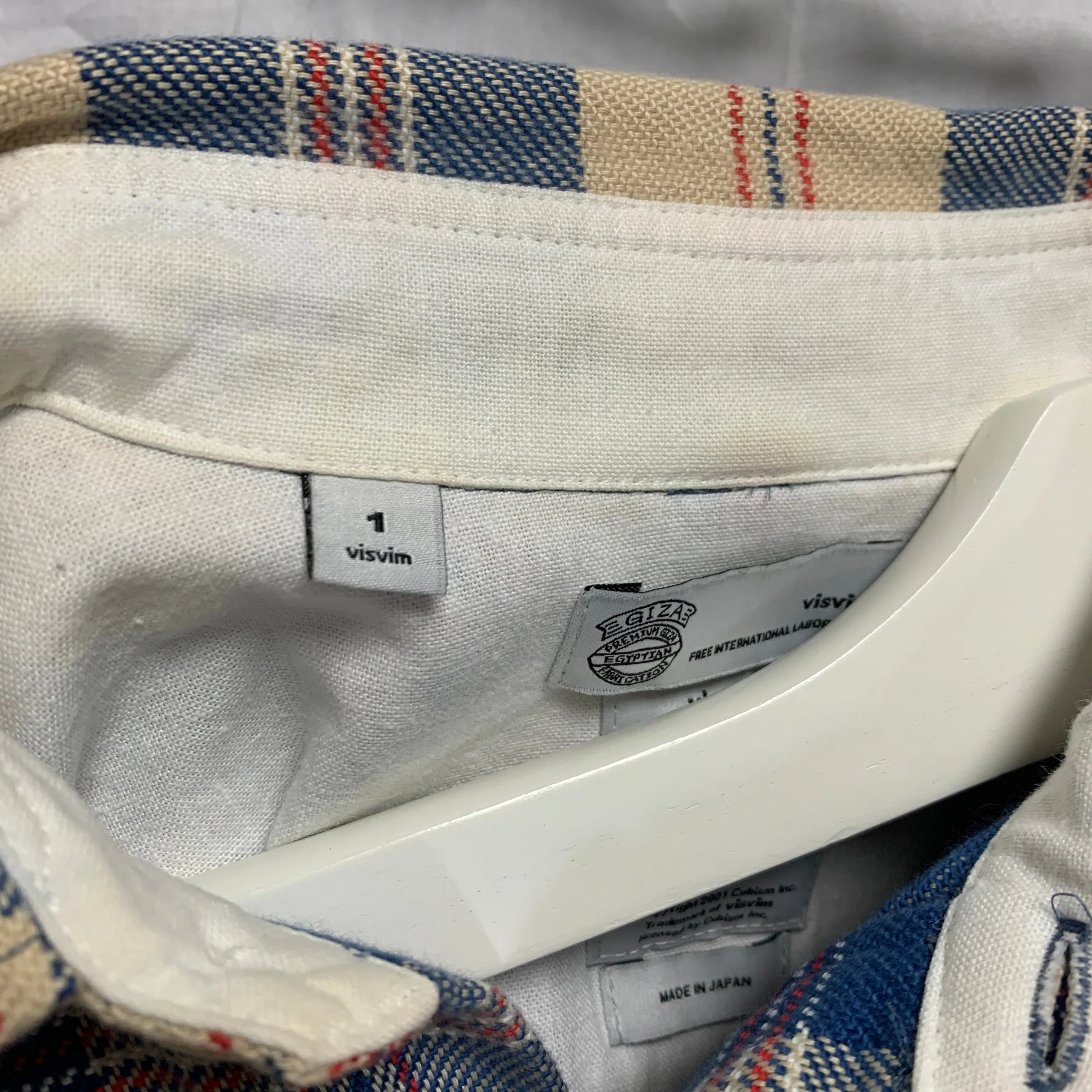 [S] Visvim 12 AW Black Elk Check Flannel LS Shirt