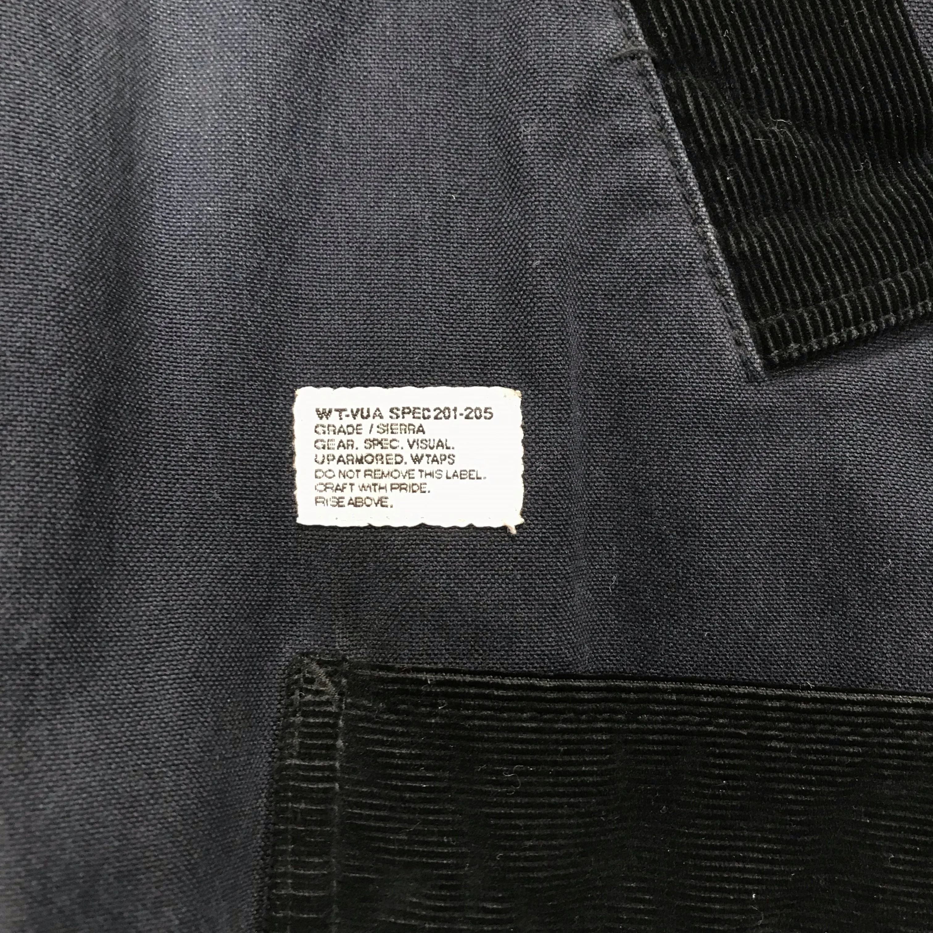 [S] WTaps Dazed and Confused Dept Hunting Jacket Navy