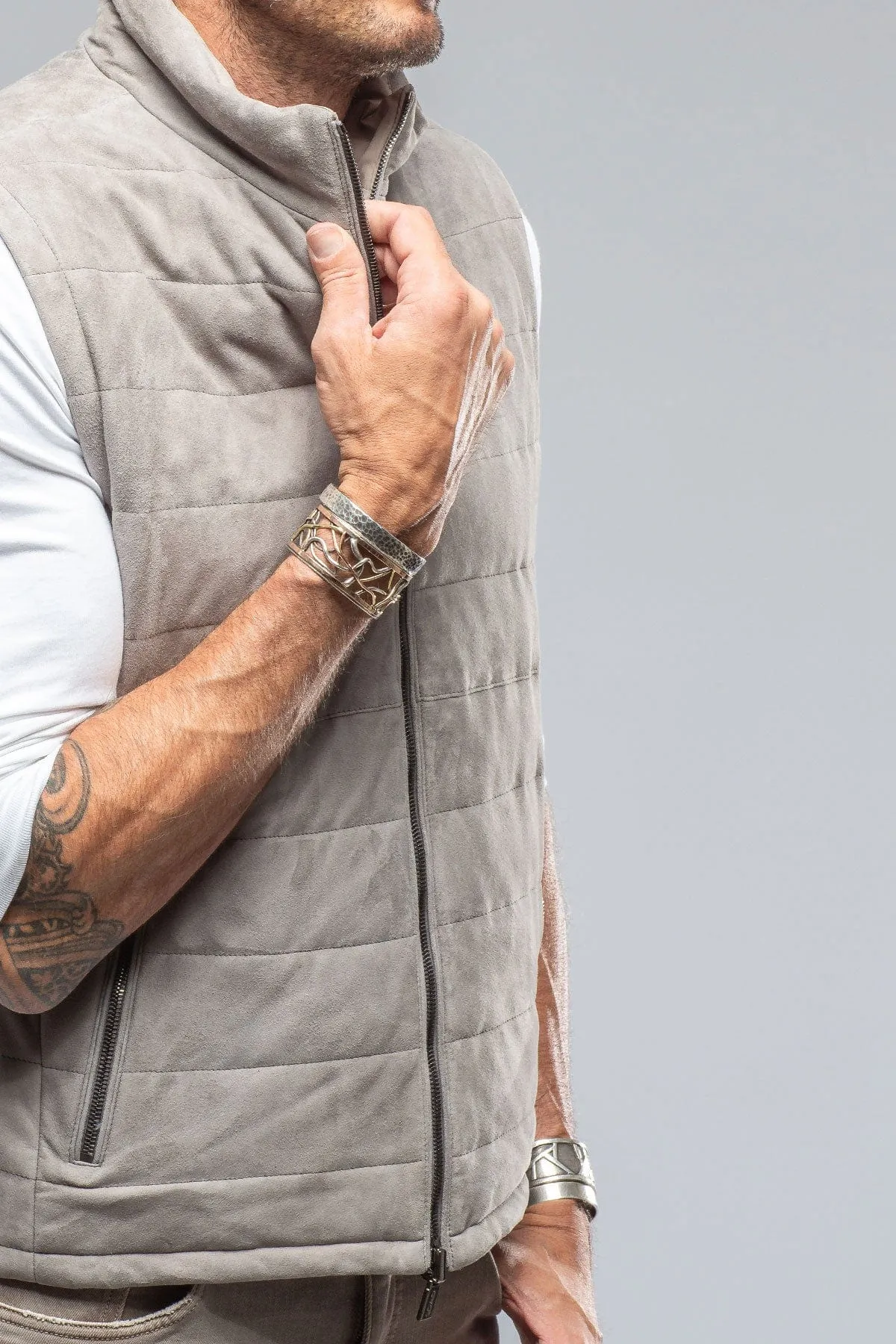 Salem Reversible Suede Vest
