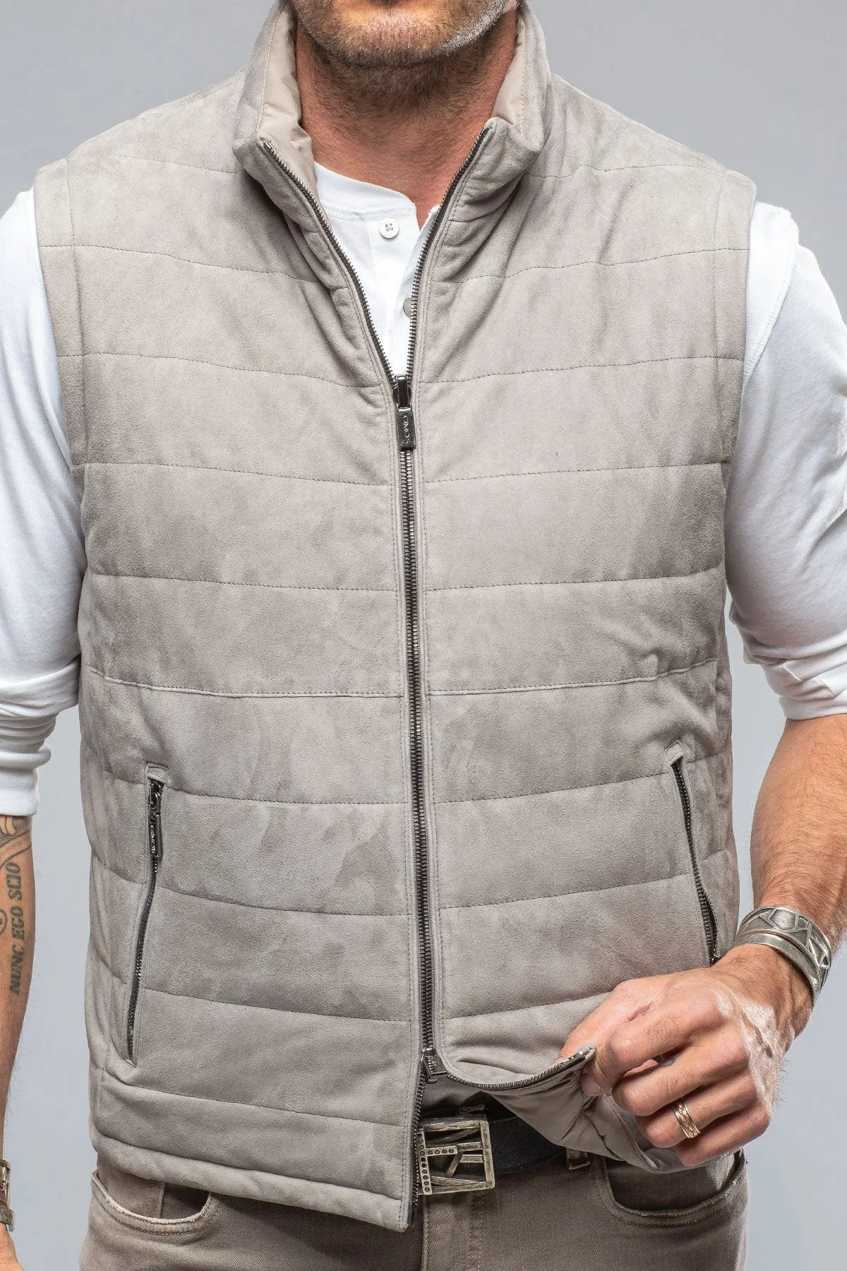 Salem Reversible Suede Vest