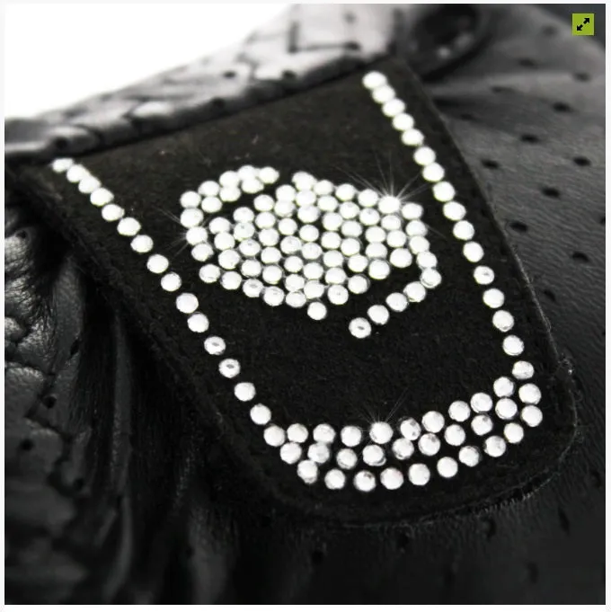 Samshield Swarovski Synthetic Leather Crystal Logo Gloves